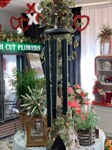 48&quot; Green- Carson Brand Wind Chime