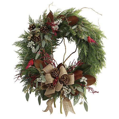 Rustic Holiday Wreath