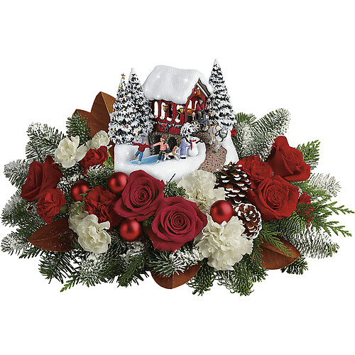 Thomas Kinkade&amp;#039;s Snowfall Dreams Bouquet