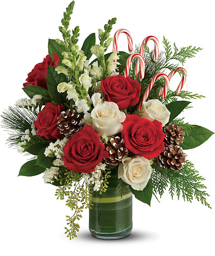 Festive Pines Bouquet