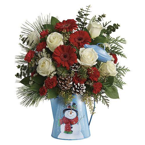 Vintage Snowman Bouquet