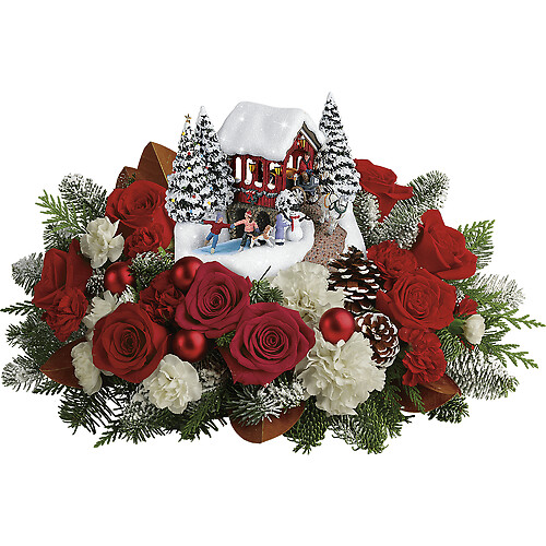 Thomas Kinkade&amp;#039;s Snowfall Dreams Bouquet