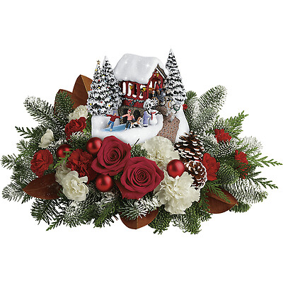 Thomas Kinkade&amp;#039;s Snowfall Dreams Bouquet