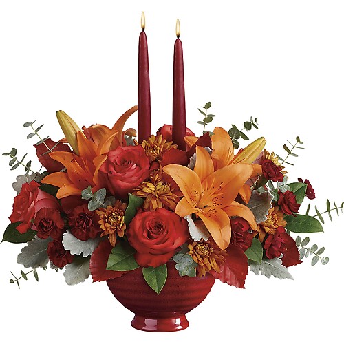 Autumn In Bloom Centerpiece