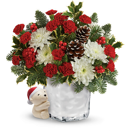 Send a Hug® Bear Buddy Bouquet