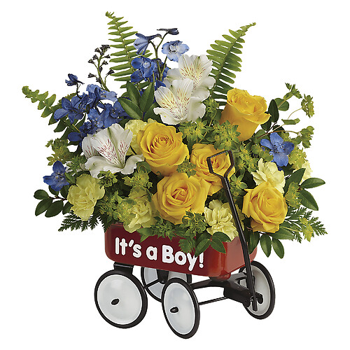 Sweet Little Wagon Bouquet