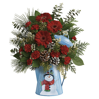 Vintage Snowman Bouquet