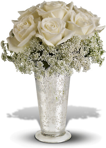 White Lace Centerpiece